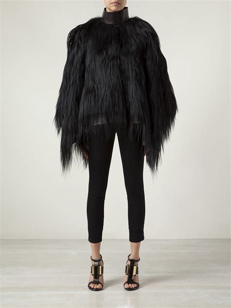 fur coat givenchy